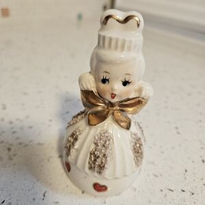 Vintage Queen Of Hearts Bell Lefton